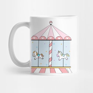 Riding a merry-go-round is healing Mug